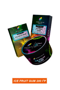 Табак Spectrum H 200 гр - Ice Fruit Gum