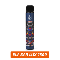 Одноразовая сигарета Elf Bar Lux 1500 - Blue Razz Lemonade