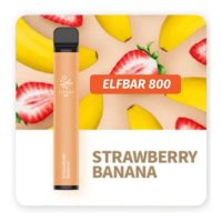 Одноразовая сигарета Elf Bar - Strawberry Banana