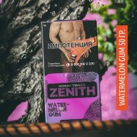 Табак Zenith 50 гр Watermelon Gum (Арбузная жвачка)