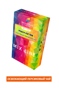 Табак  Spectrum Mix 40 гр - Peach Ice Tea