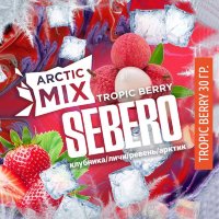 Табак Sebero Arctic Mix 60 гр - Tropic berry(клубника,ревень,личи,арктик)