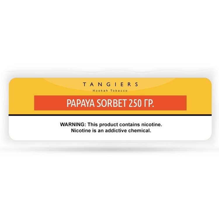 Табак Tangiers 250 гр -118- Papaya Sorbet (Nior Желт)