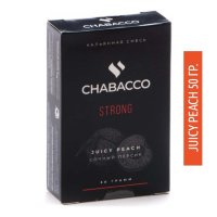 Бестабачная смесь Chabacco Strong 50g Juicy Peach