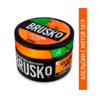 Кальянная смесь Brusko 50 гр-Апельсин с мятой