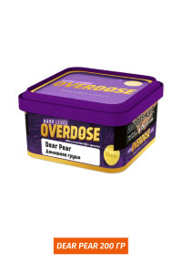 Табак Overdose 200g - Dear Pear (Домашняя груша)