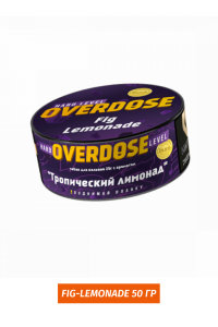 OverDose 50 гр -  Fig Lemonade