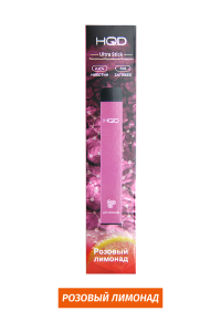 Одноразовая электронная сигарета HQD Ultra Stick - Розовый лимонад