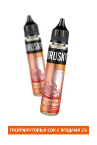 Brusko 2% - Грейпфрутовый сок с ягодами