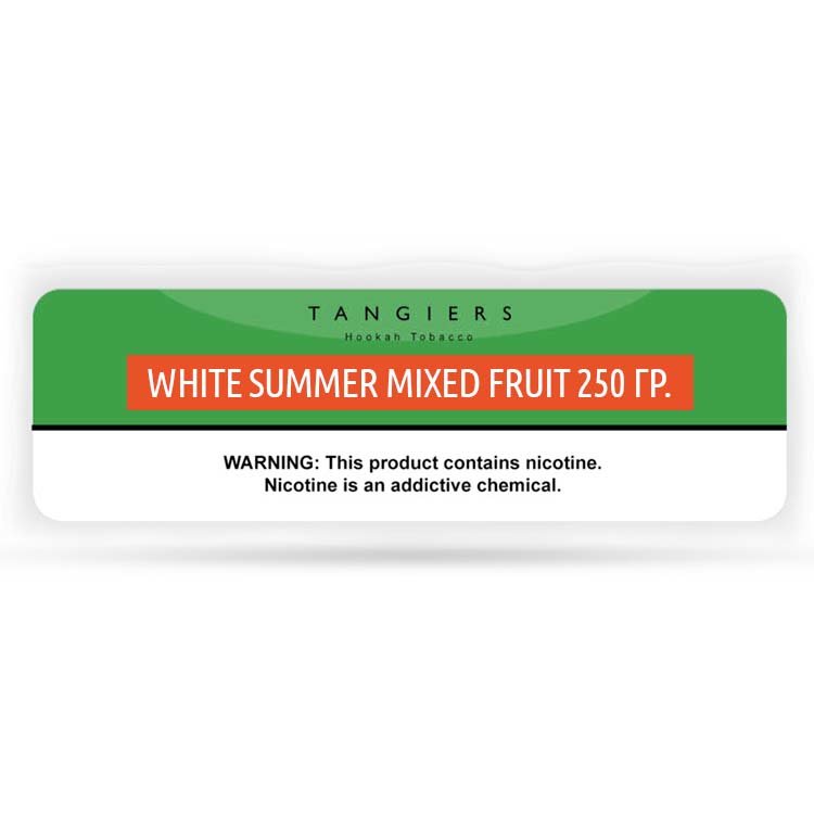 Табак Tangiers 250 гр -110- White summer mixed fruit (Birquq Зел)