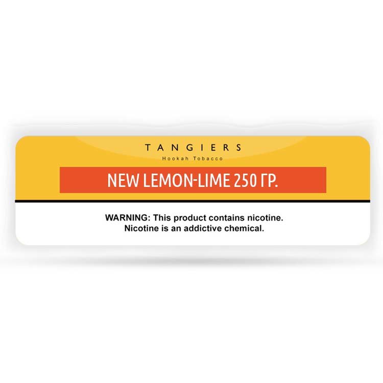Табак Tangiers 250 гр -74 - New Lemon-Lime (Noir Желт.)