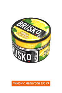 Кальянная смесь Brusko 250 гр - Лимон с Мелиссой